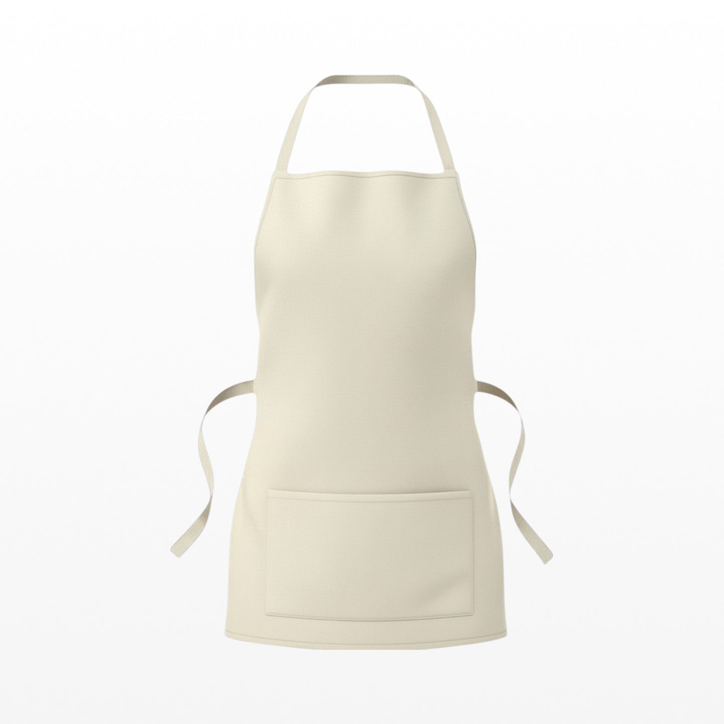 Blank vanilla apron