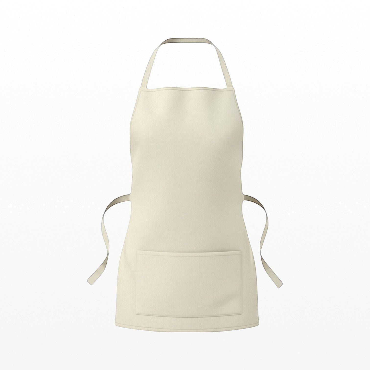 Blank vanilla apron