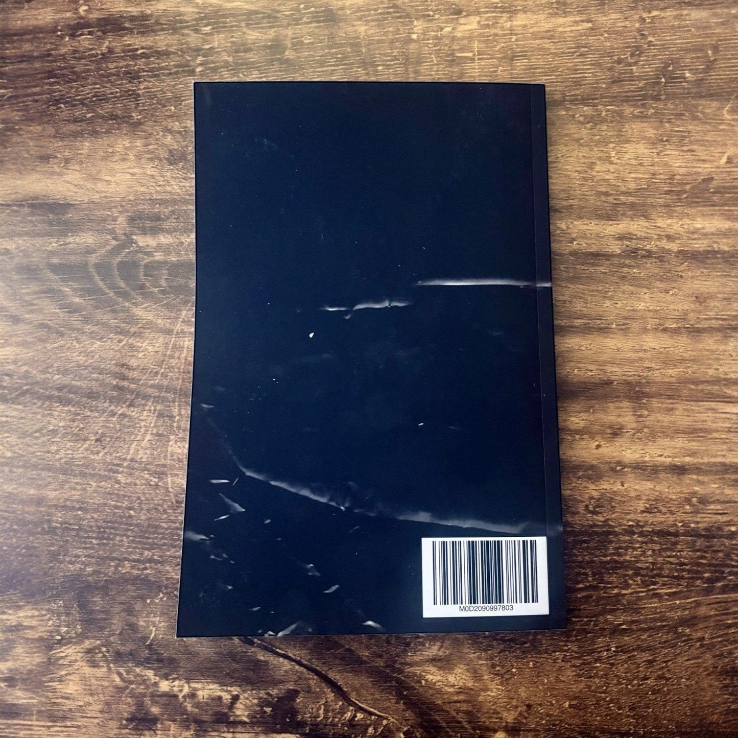 Illustrated Solutions Store gothic journal with a plain black cover, perfect for notes and sketches.
