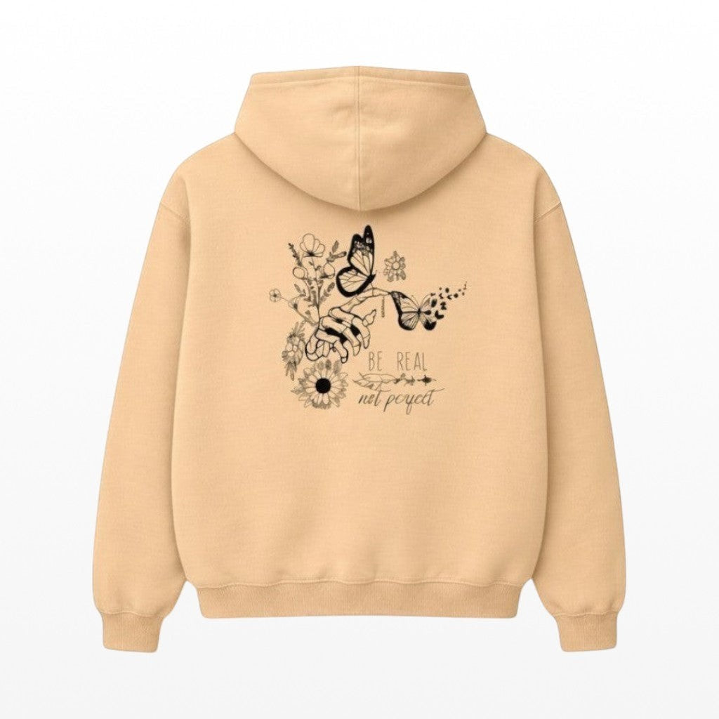 Illustrated Solutions Store peach hoodie with