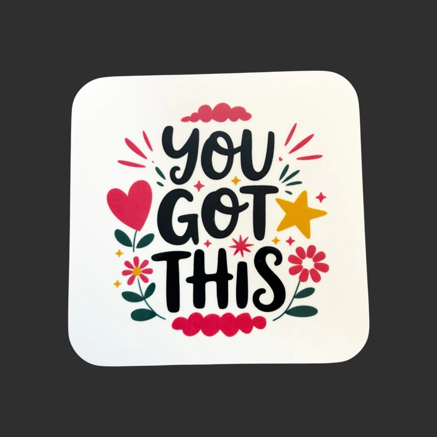 you got this square mdf coaster